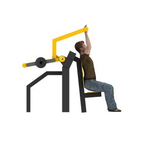 סדרת המשקולות- משיכת כתפיים