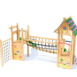 משולב עץ שני מגדלים