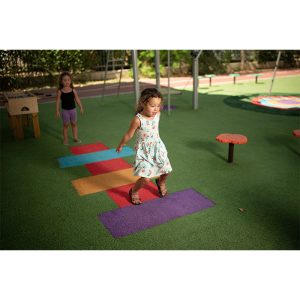 דשא סינטטי בטיחותי בצפיפות גבוהה