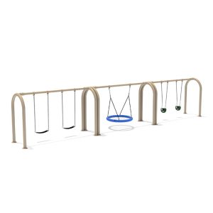 טריו נדנדות כפול