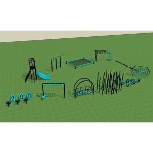 מסלול נינג'ה כחול