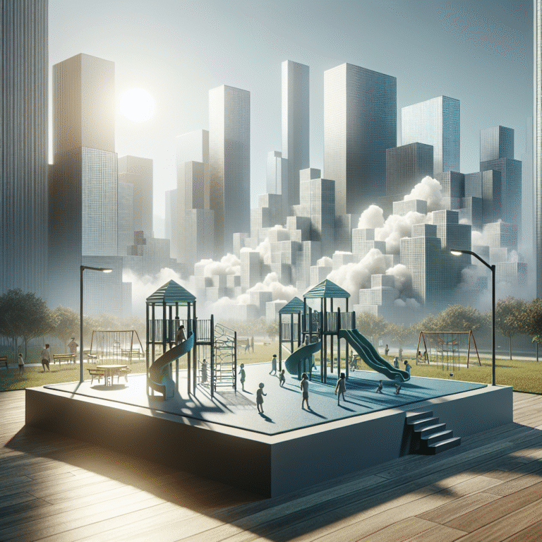 שילוב אומנות ומתקני משחק בגנים עירוניים