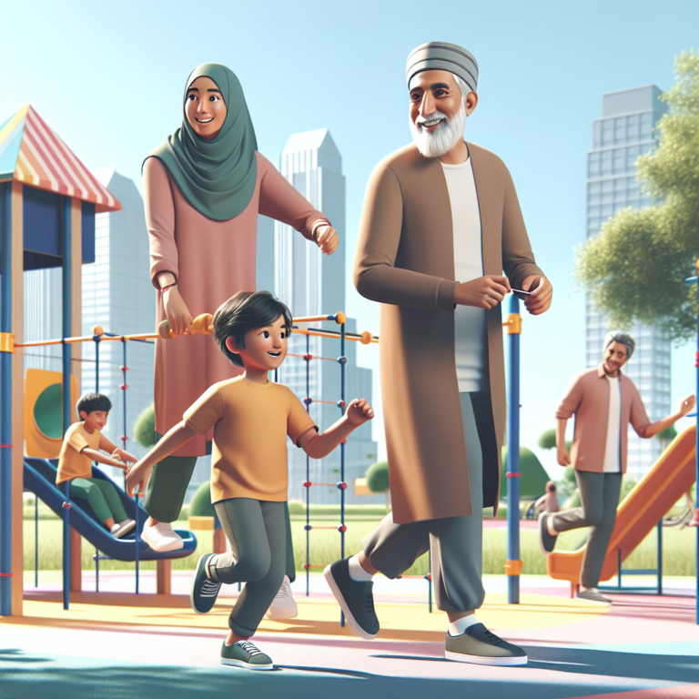 חוויית הורה ילד בגני משחקים